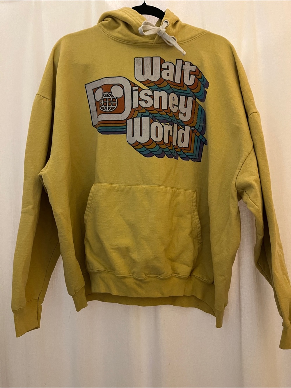 Vintage Walt Disney World Hooded Sweatshirt Size XXL.